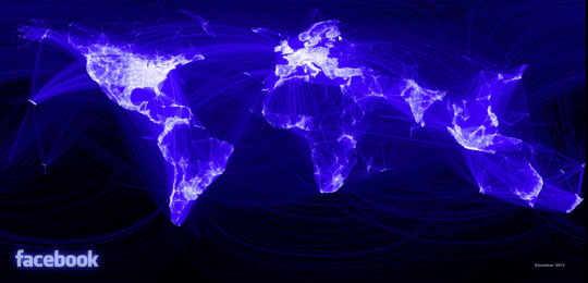 Facebook global traffic